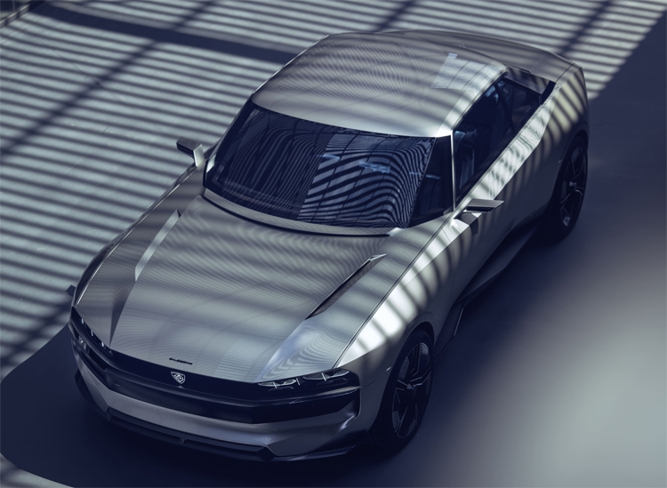 Peugeot e-Legend: необычный концепт-кар с электроприводом и автопилотом"