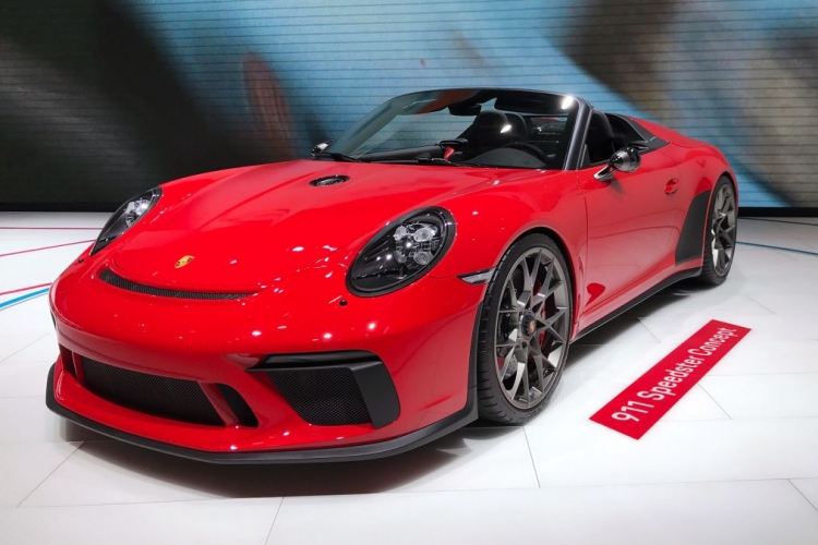 Юбилейный спорткар Porsche 911 Speedster выйдет в 2019 году тиражом 1948 единиц"