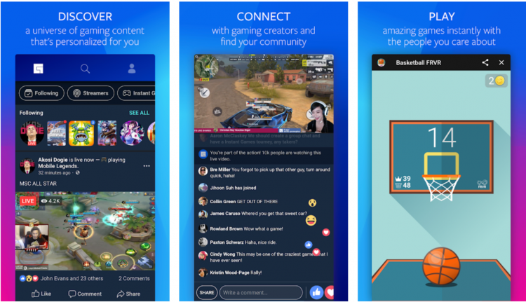 Facebook выпустила бета-версию фирменного игрового приложения"