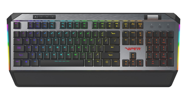 Patriot Viper V765: механическая клавиатура с RGB-подсветкой"