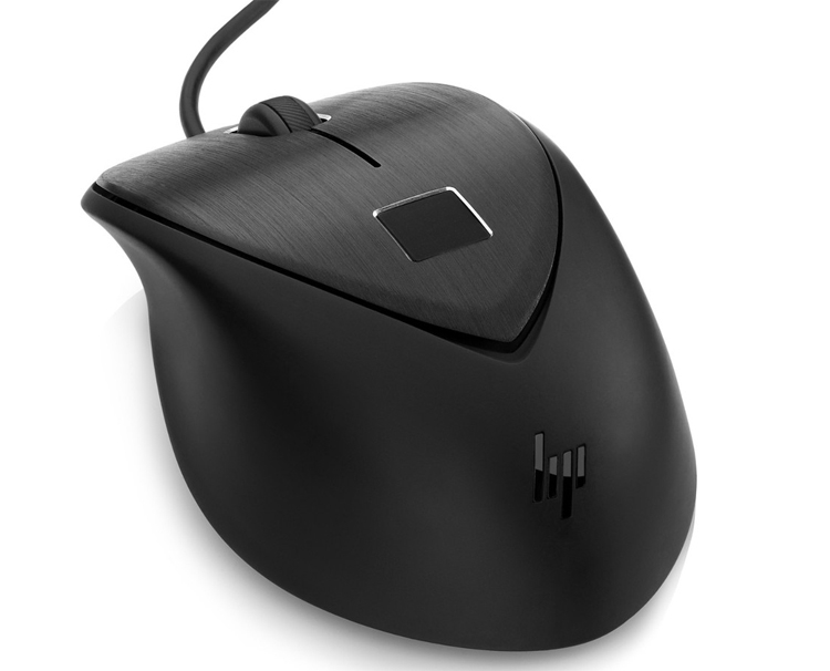 Мышь HP USB Fingerprint Mouse умеет сканировать отпечатки пальцев"