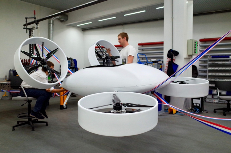 В России создан прототип летающего такси будущего"