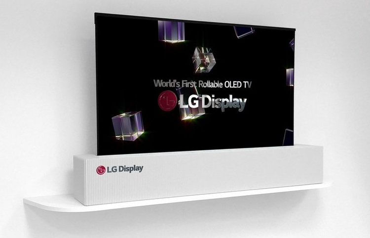 LG покажет на CES 2019 скручивающийся телевизор"