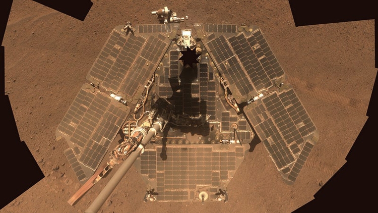 NASA: пылевая буря на Марсе утихла, но ровер Opportunity пока молчит"