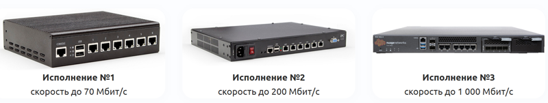 Варианты исполнения CPE
