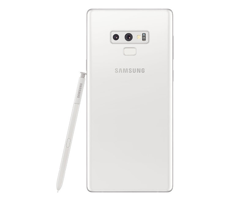 Фаблет Samsung Galaxy Note 9 предстал в белоснежном исполнении"