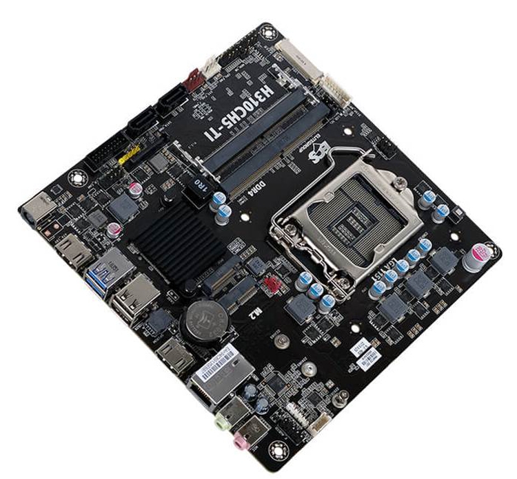 Плата ECS H310CH5-TI для чипов Intel Coffee Lake имеет формат Thin Mini-ITX"