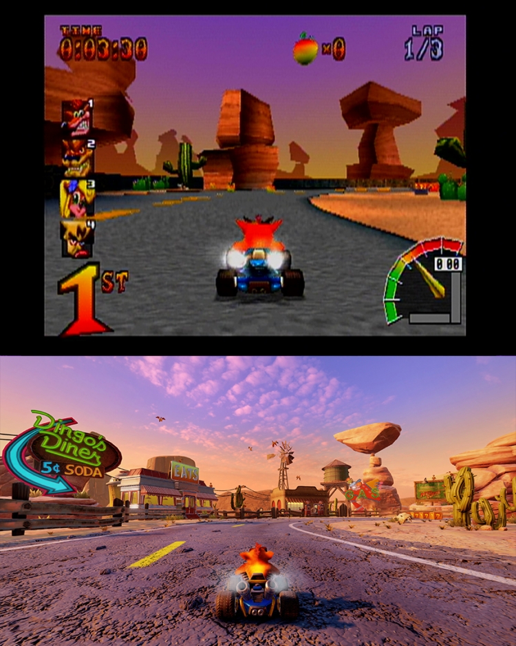 Crash Team Racing Nitro-Fueled официально представлена для PS4, Xbox One и Switch"