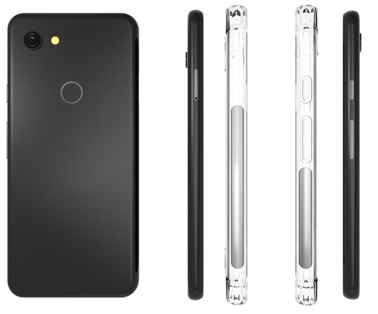 Утечка производителя чехлов раскрыла дизайн смартфона Google Pixel 3 Lite"