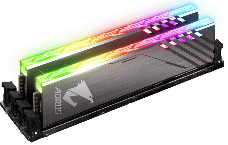 GIGABYTE представила комплект Aorus RGB Memory без фейковых модулей"