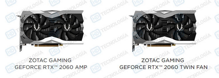 Zotac готовит как минимум две модели GeForce RTX 2060"