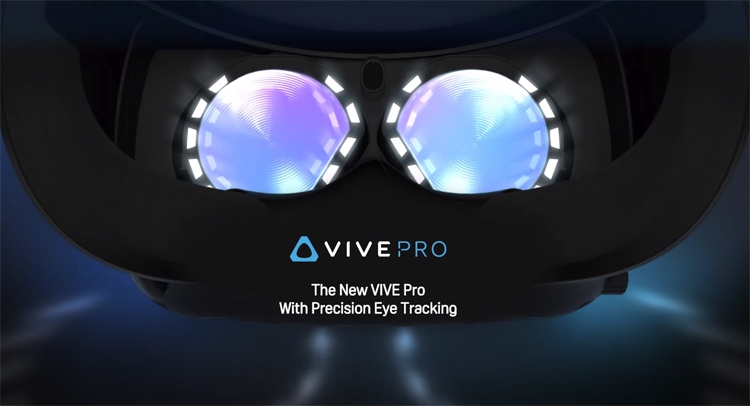 CES 2019: VR-шлем HTC Vive Pro Eye отслеживает взгляд пользователя"
