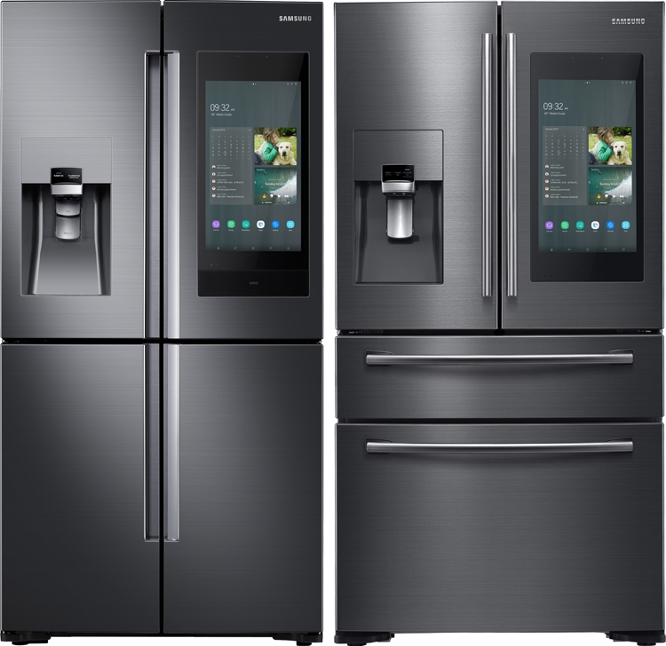 CES 2019: Новые смарт-холодильники Samsung Family Hub с огромным дисплеем"