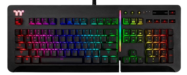 CES 2019: Игровая клавиатура Thermaltake Level 20 RGB с переключателями Cherry MX или Razer"