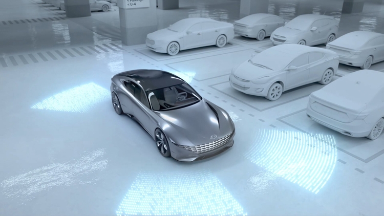 CES 2019: Система Hyundai для беспроводной зарядки электромобилей будущего"