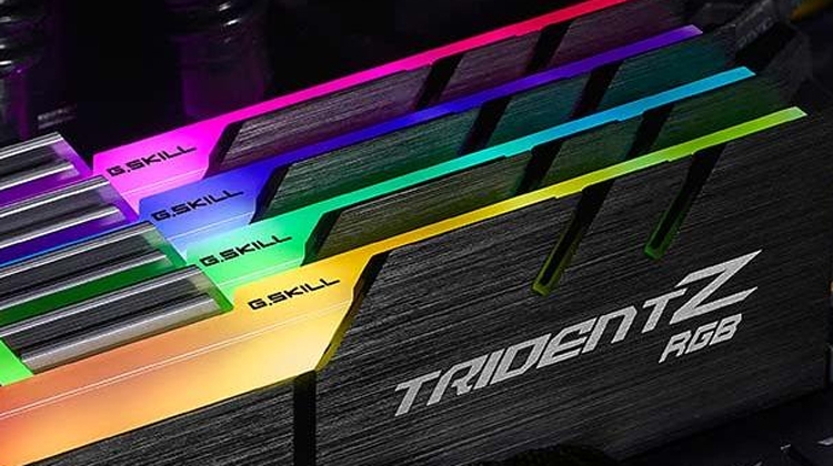 Новый комплект памяти G.SKILL Trident Z RGB DDR4 рассчитан на платформу AMD X399"