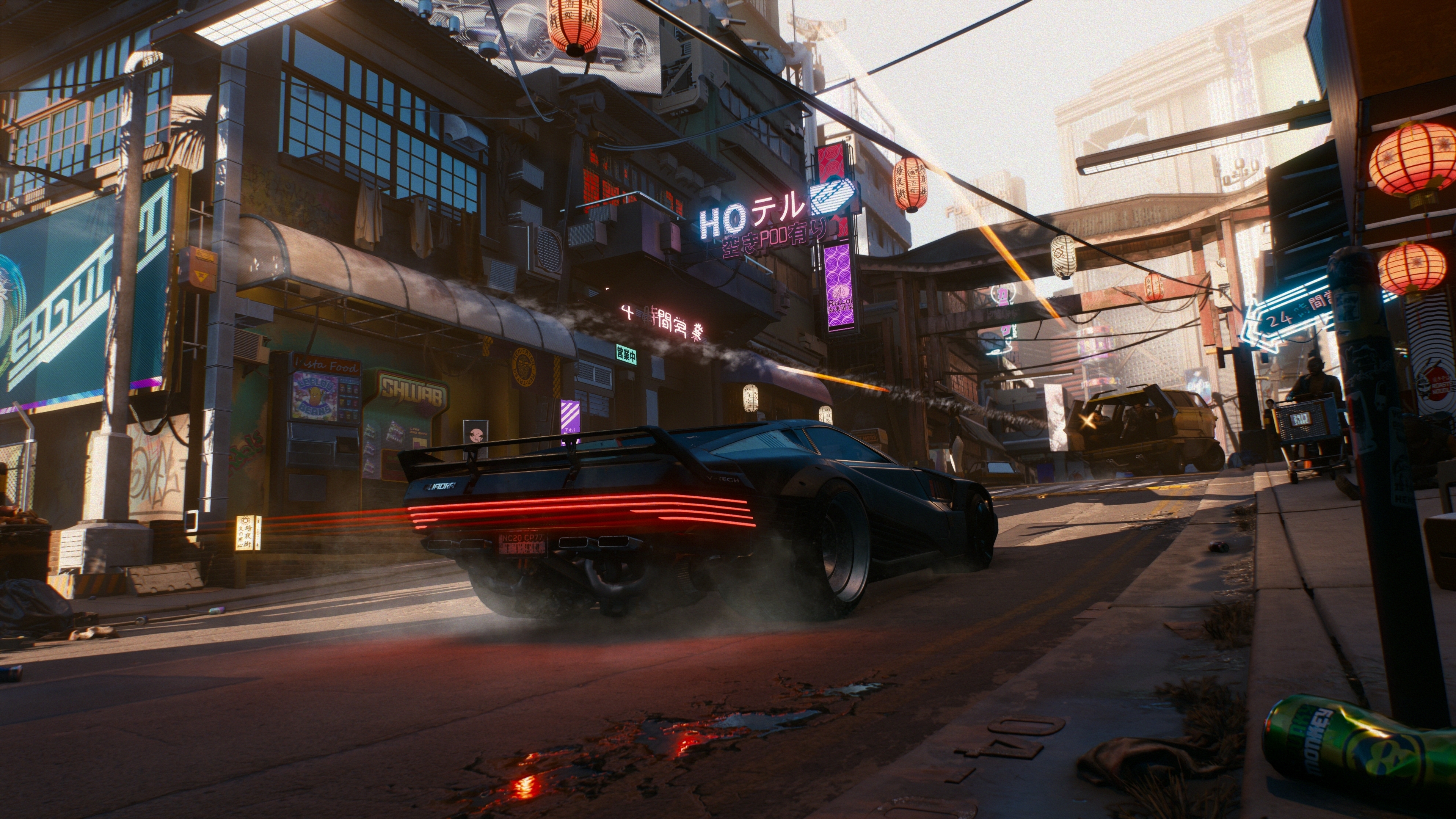 Можно ли тюнинговать машины в cyberpunk 2077