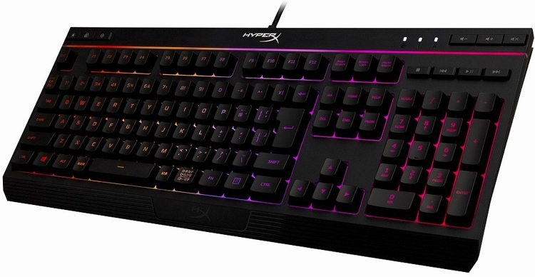 HyperX Alloy Core RGB: мембранная клавиатура с многоцветной подсветкой"