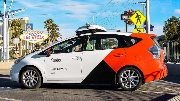 Яндекс рассказала, как её автомобиль без водителя колесил по Лас-Вегасу"