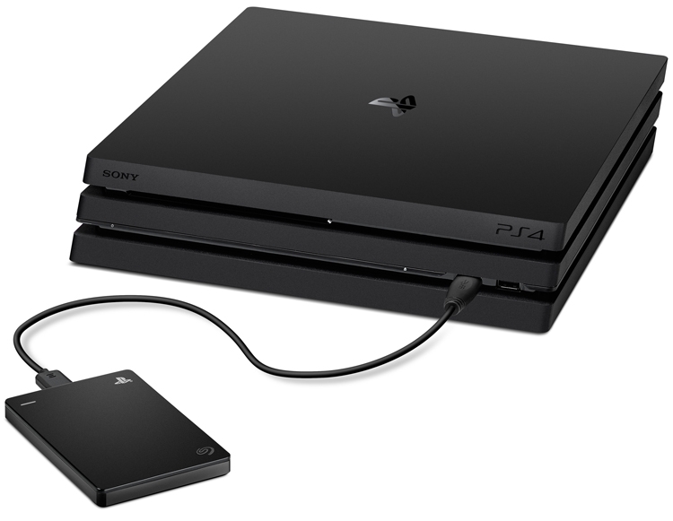 Новый накопитель Seagate Game Drive для PS4 вмещает 2 Тбайт данных"