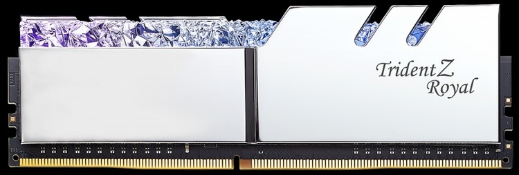 G.Skill представила шестиканальные комплекты памяти Trident Z Royal DDR4 RGB для Xeon W-3175X"