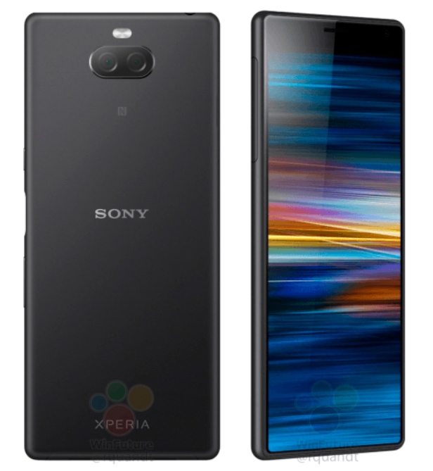 Sony Xperia XA3 с дисплеем 21:9 показан на официальных рендерах"