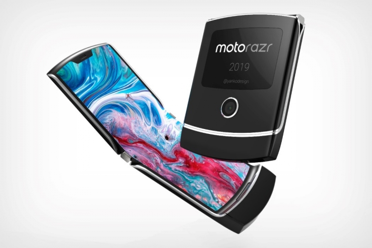 Один из концептов Moto RAZR 2019