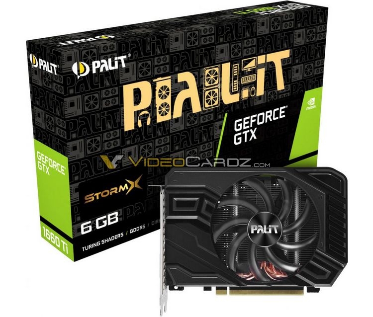 EVGA и Palit готовят компактные версии GeForce GTX 1660 Ti"