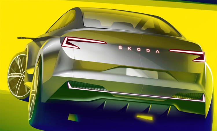 Škoda Vision iV: будущее электрических автомобилей"