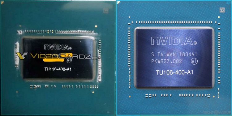 NVIDIA Turing TU116 и Turing TU106
