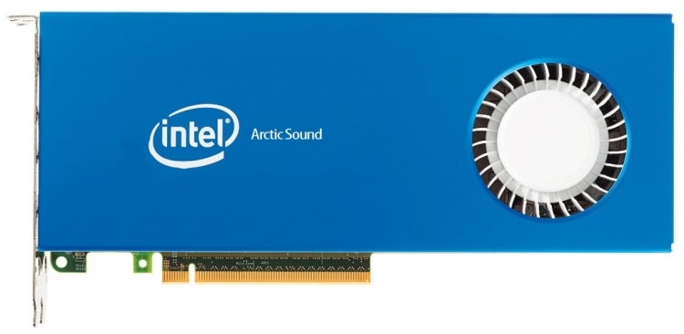 Компьютерное изображение будущего графического ускорителя Intel