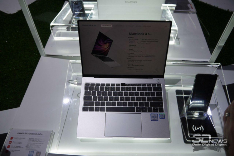 MWC 2019: представлены 13,9” ноутбук Huawei MateBook X Pro и 14" MateBook 14"