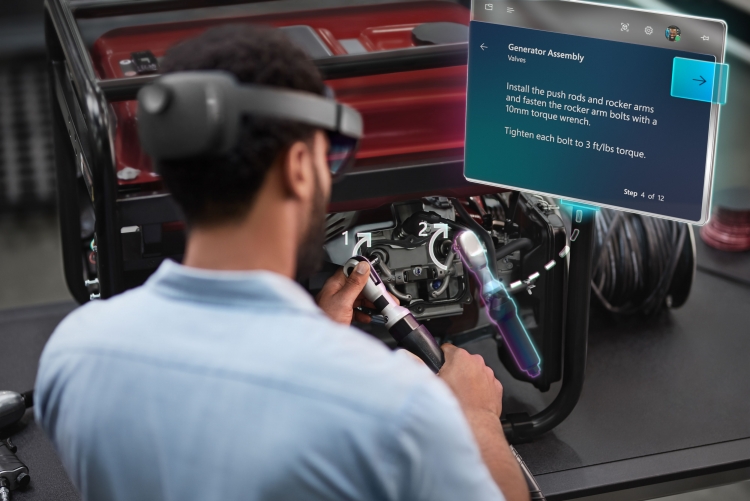 Microsoft представила очки смешанной реальности HoloLens 2"