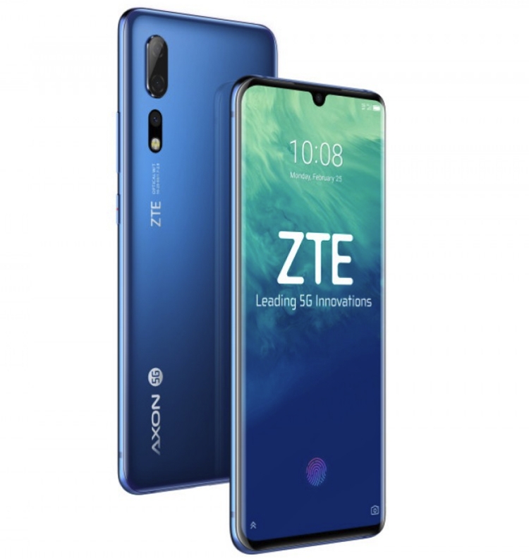 MWC 2019: смартфон ZTE Axon 10 Pro 5G для сетей пятого поколения"