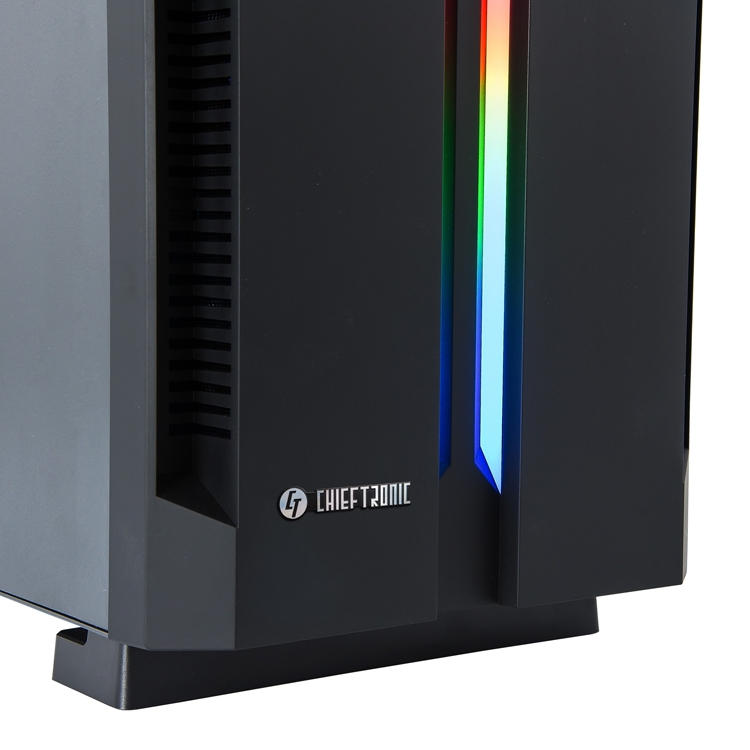 Корпус Chieftronic G1 позволяет создать игровой ПК с RGB-подсветкой"