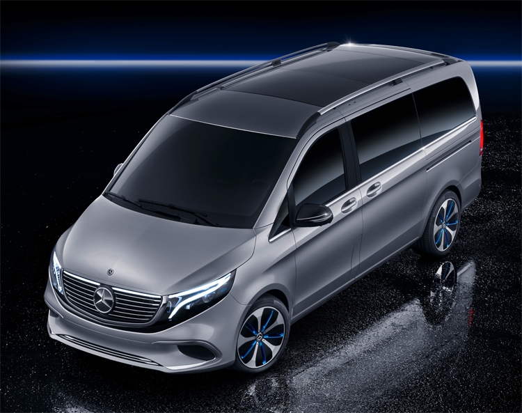 Mercedes-Benz Concept EQV: микроавтобус премиум-класса на электротяге"