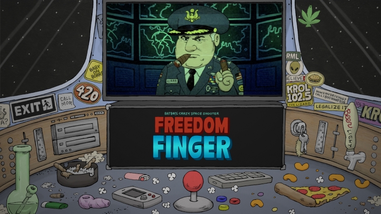 Анонсирован музыкальный shoot 'em up Freedom Finger от автора м