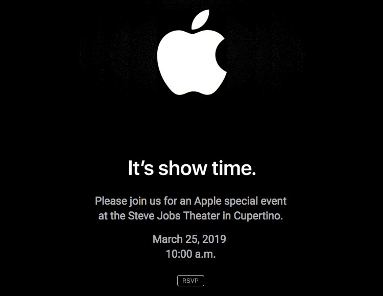 Apple объявила о мероприятии 25 марта: потоковая служба и новый iPad mini?"
