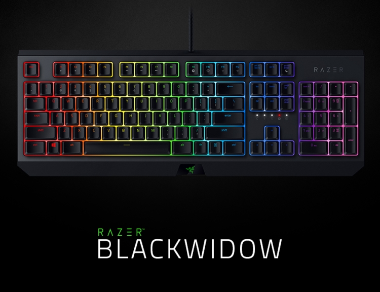 Трио новинок Razer: клавиатура BlackWidow, гарнитура Kraken и мышь Basilisk Essential"