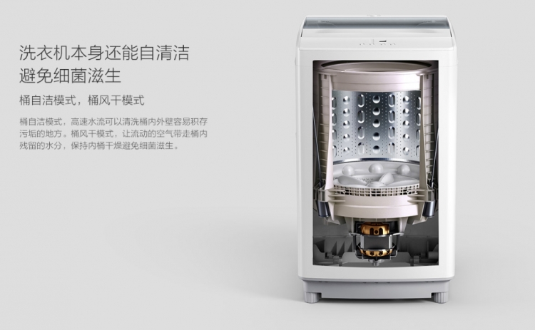 Стиральная машина Redmi 1A с загрузкой 8 кг обойдётся в $119"