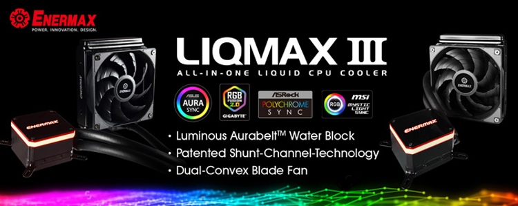 СЖО Enermax Liqmax III оснащена радиатором формата 120 мм"