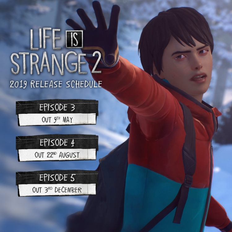 Разработчики Life is Strange 2 опубликовали даты выхода трёх оставшихся эпизодов"