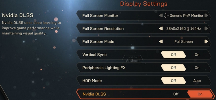 Видео: Anthem получила поддержку NVIDIA DLSS — прирост производительности до 40 %"