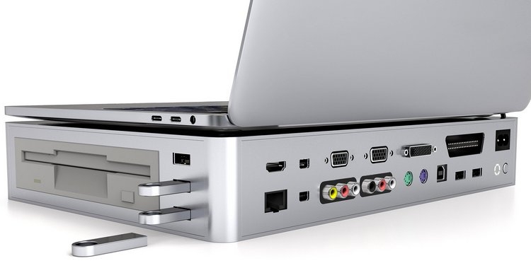 Hyper представила самый большой многопортовый адаптер для MacBook на 40 разъёмов"