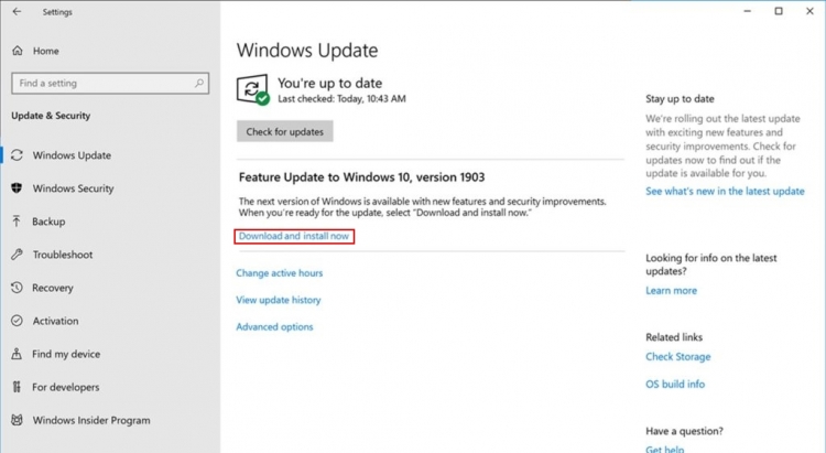 Обновление Windows 10 (1903) перенесли на май из-за качественного тестирования"