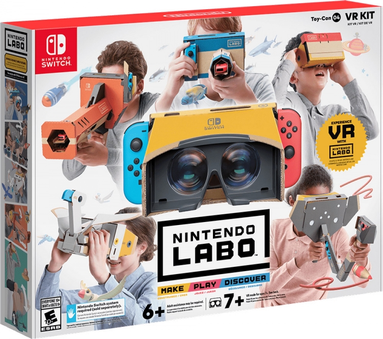 В Mario Odyssey и Breath of the Wild появится VR-окружение для набора Nintendo Labo"