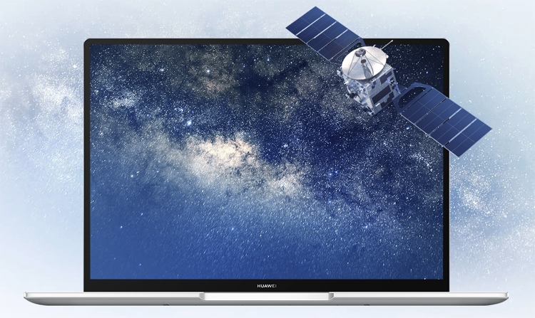 Экран ноутбука Huawei MateBook 14 занимает 90 % площади крышки"