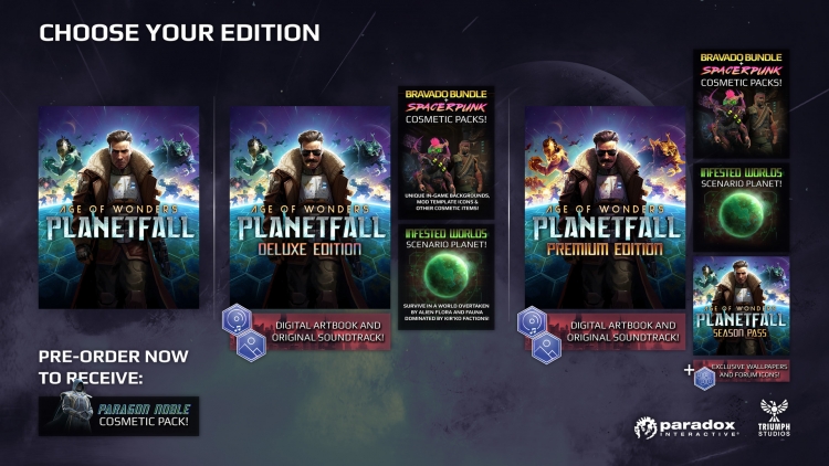 Трейлер Age of Wonders: Planetfall посвящён игре за Синдикат"