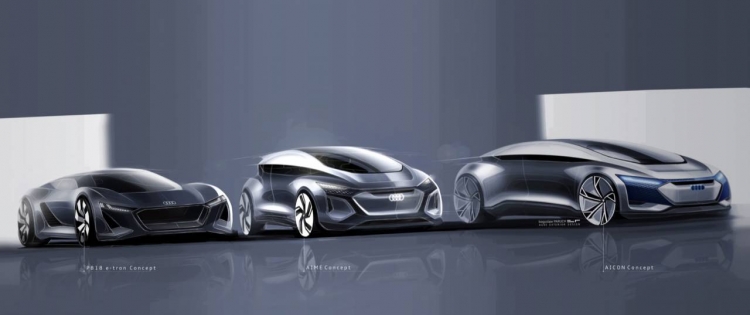 Видео: концепт Audi AI:me призван обрисовать городской транспорт будущего"