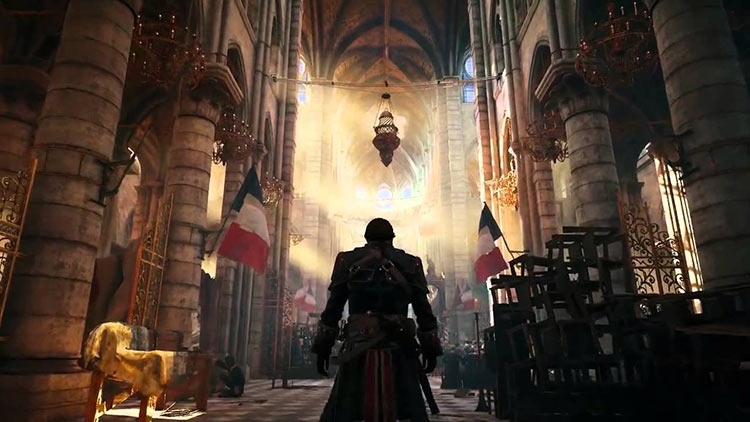 В реставрации Нотр-Дама помогут игра Assassin's Creed Unity и проведённое лазерное сканирование"